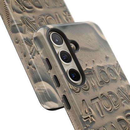 "Life is Short.  Be Happy" Mobile Phone Case