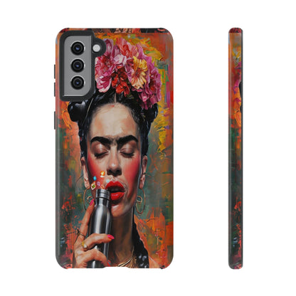 "Frida with a Flask" Mobile Phone Case