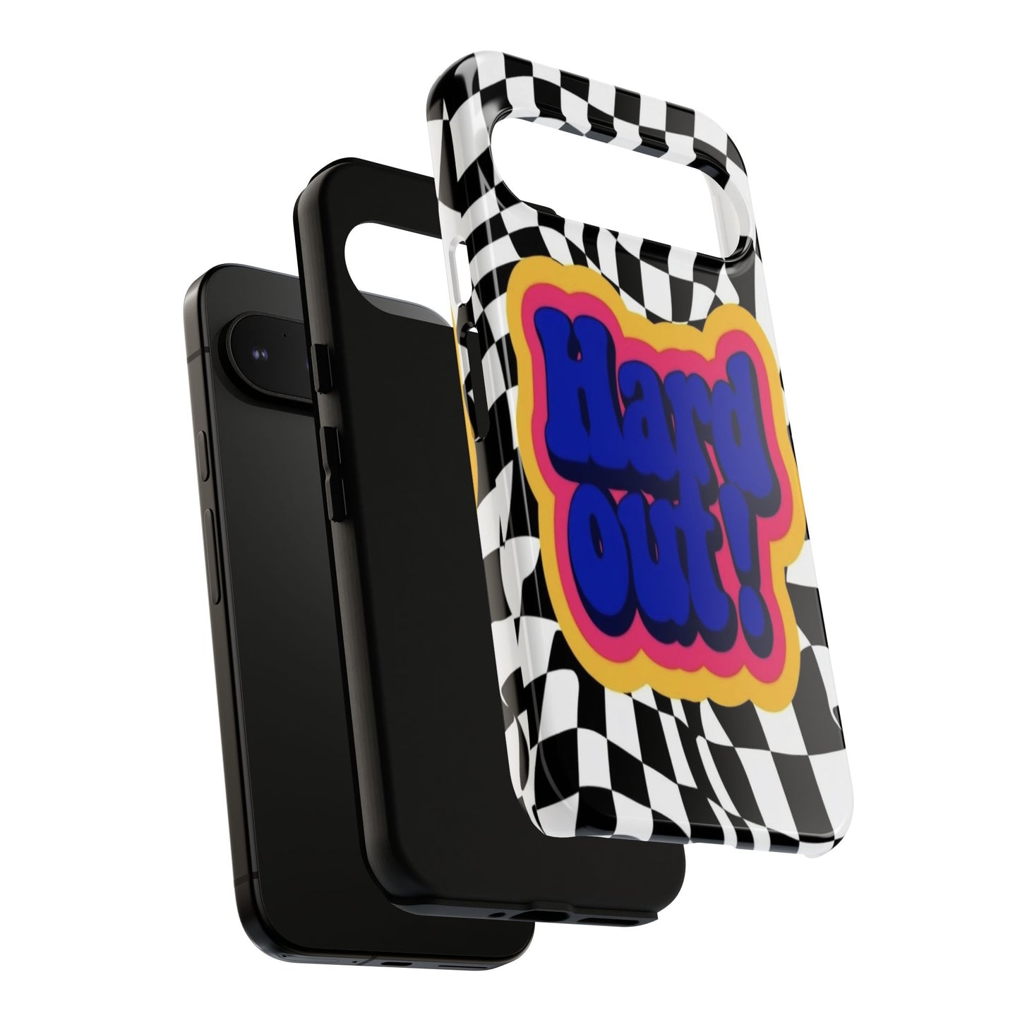 "Hard Out" Mobile Phone Case (blue)
