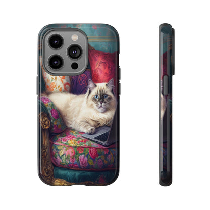 "Purr-sian Productivity" Mobile Phone Case