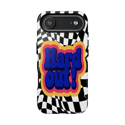 "Hard Out" Mobile Phone Case (blue)