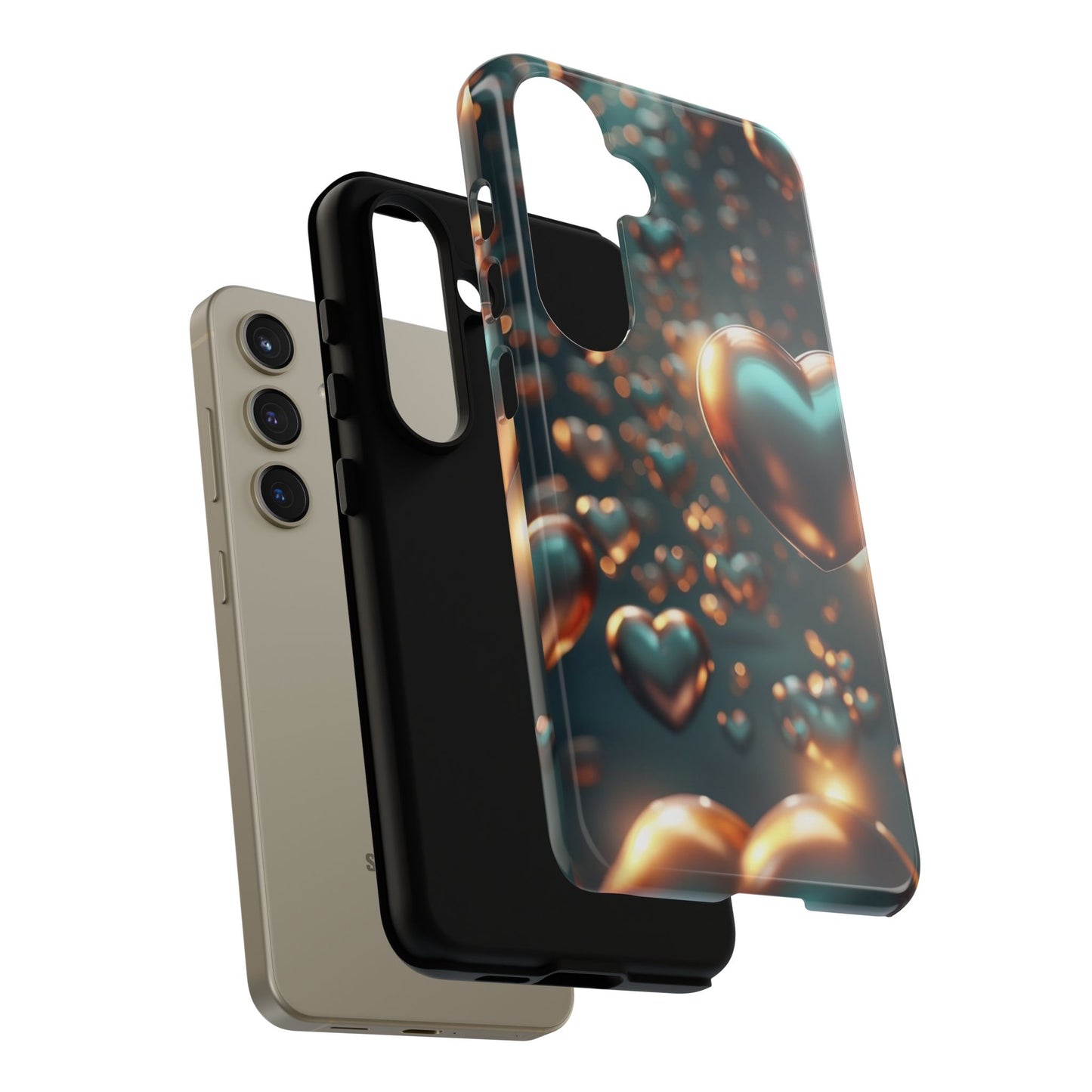 "Hearts on Repeat" Mobile Phone Case