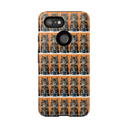 "Bad Hair, Good Coffee - we all need balance" Mobile Phone Case