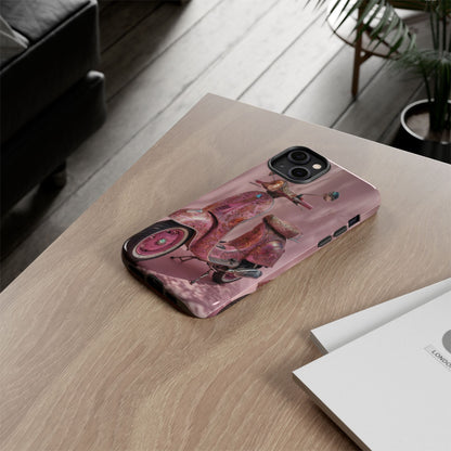 "I believe in Pink - Audrey Hepburn" Mobile Phone Case