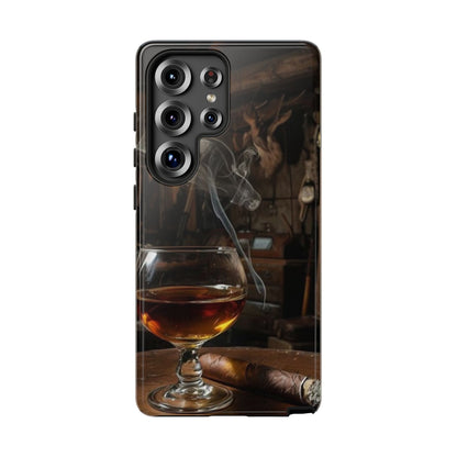 "Hot Whiskey and Cigar" Mobile Phone Case