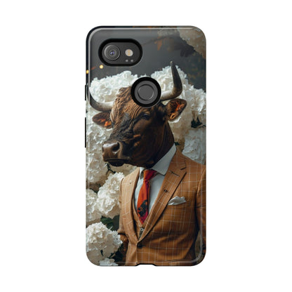 "The Genteel Bull" Mobile Phone Case