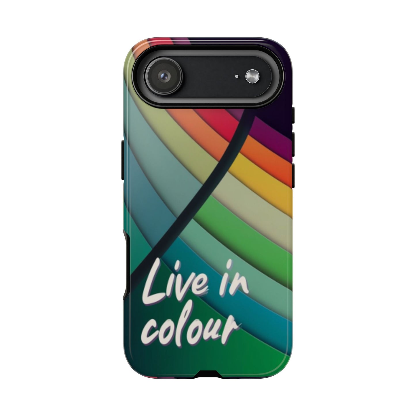 "Live in Colour" Mobile Phone Case