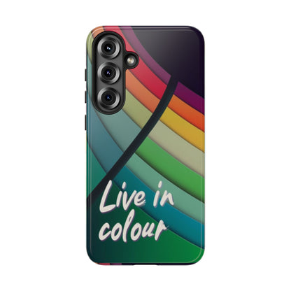 "Live in Colour" Mobile Phone Case