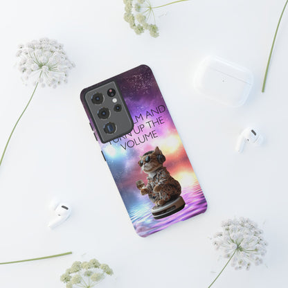 "Keep calm and turn up the Volume" Mobile Phone Case (mix)