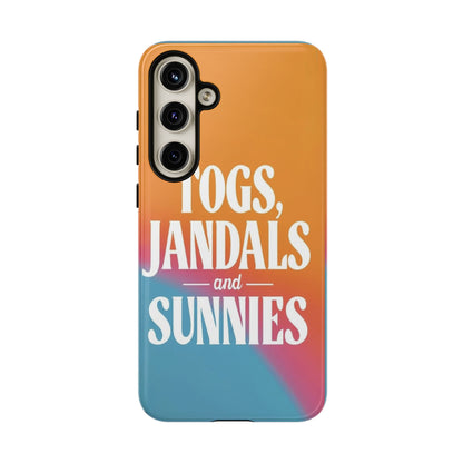 "Togs, Jandals and Sunnies" Mobile Phone Case