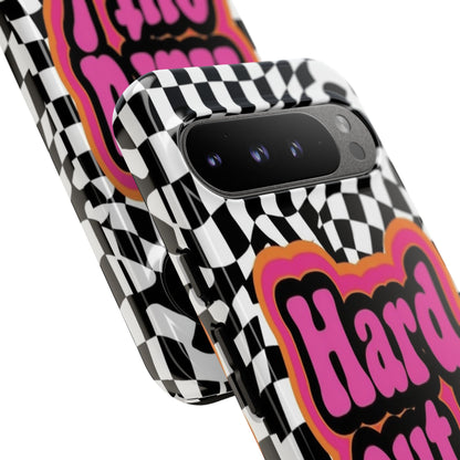 "Hard Out" Mobile Phone Case (pink)