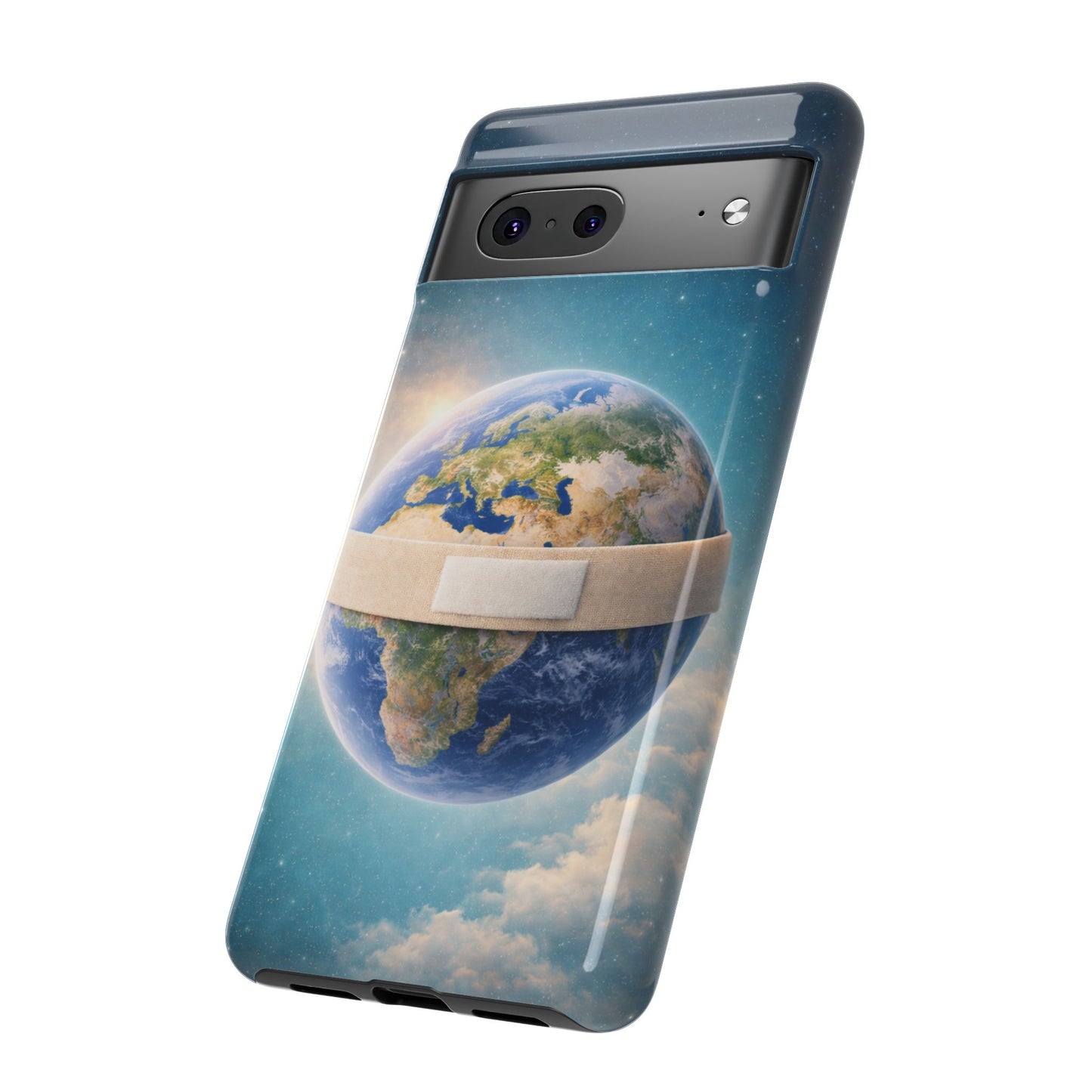 Earth Band Tough Case — Protective Planet Phone Case with Global Design