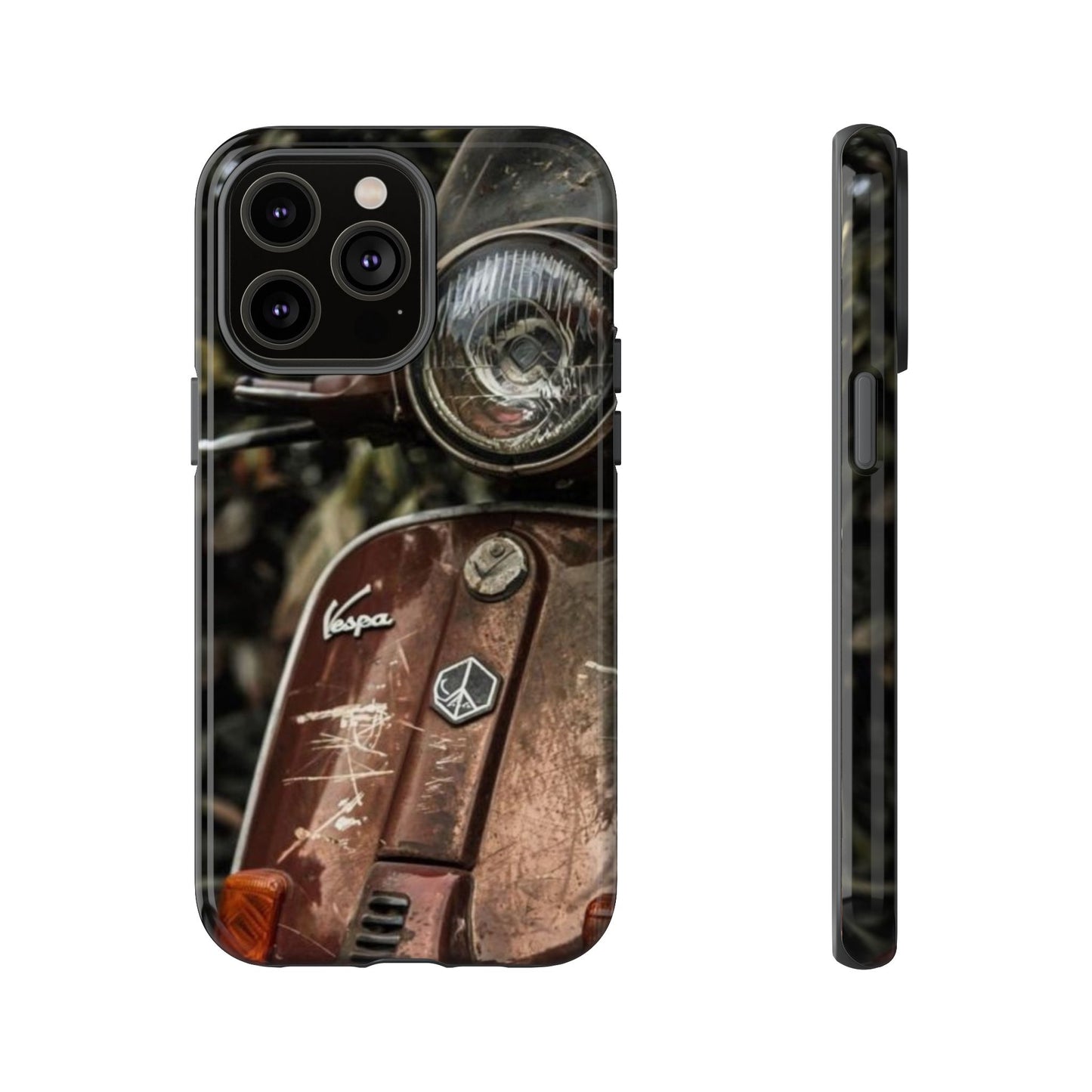 "Vespa. Old Soul, Full Tank" Mobile Phone Case