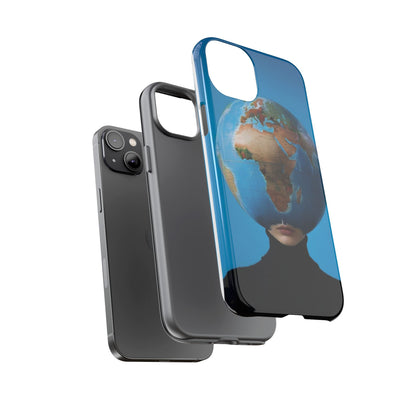 "She Who Carries the World" Mobile Phone Case