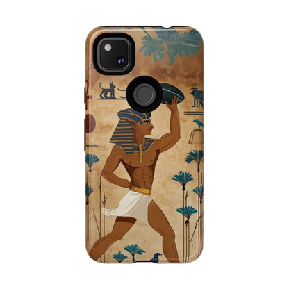 "Tutankhaman Takes the Pass" Mobile Phone Case