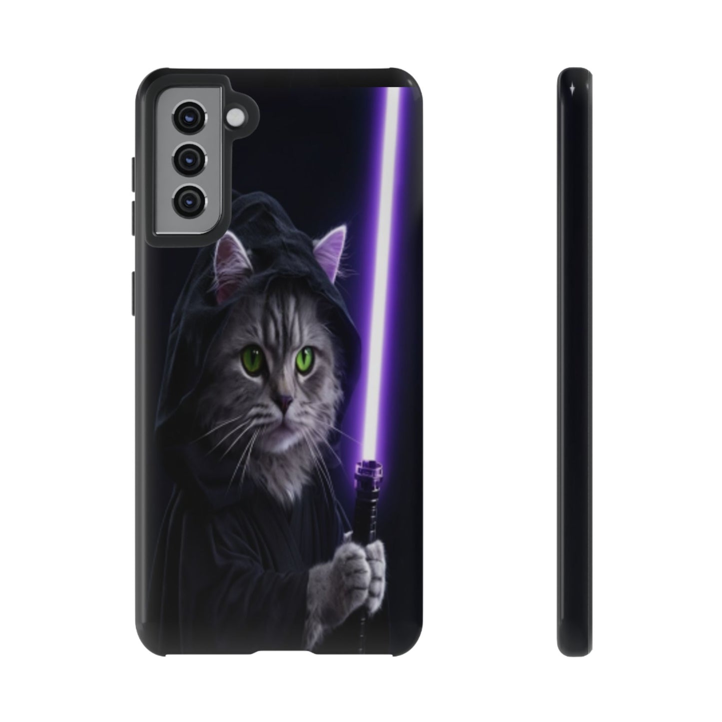 "Jedi Whisker" Mobile Phone Case (purple)