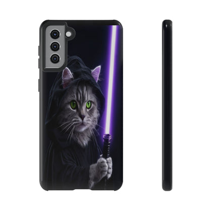 "Jedi Whisker" Mobile Phone Case (purple)