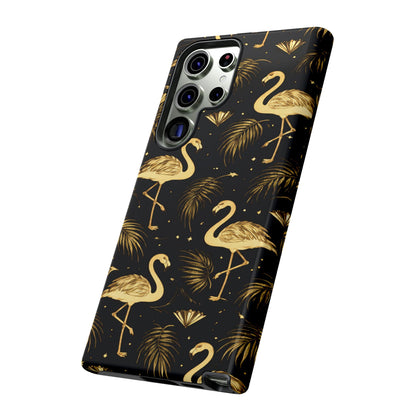 "Gold Flamingo" Mobile Phone Case