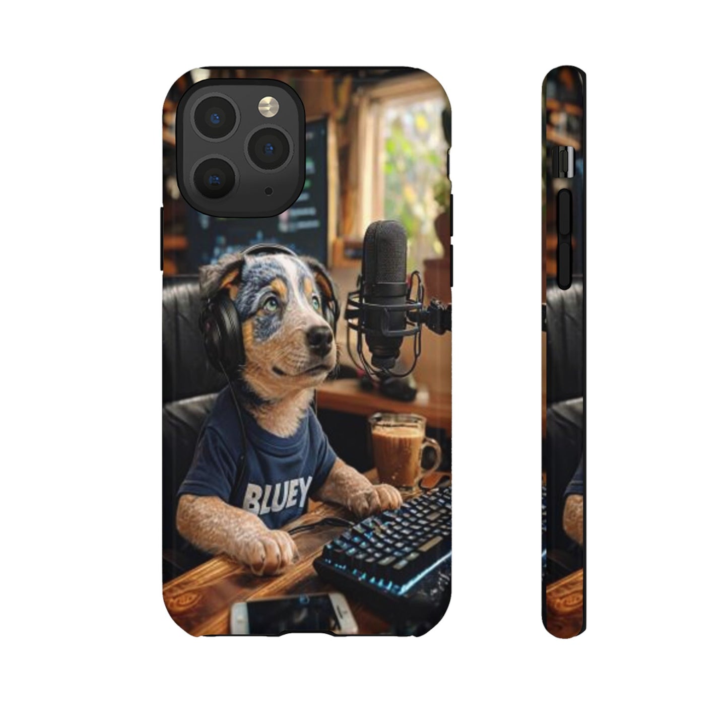 "Blue Heeler - a Tribute to Bluey" Mobile Phone Case