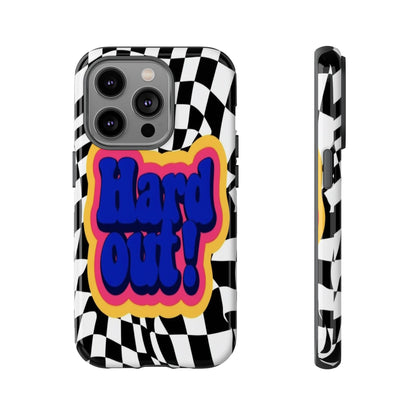 "Hard Out" Mobile Phone Case (blue)