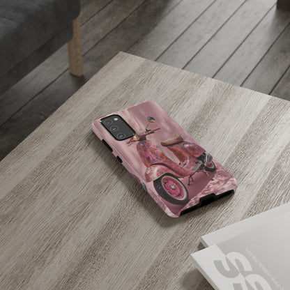 "I believe in Pink - Audrey Hepburn" Mobile Phone Case