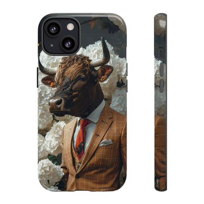 "The Genteel Bull" Mobile Phone Case
