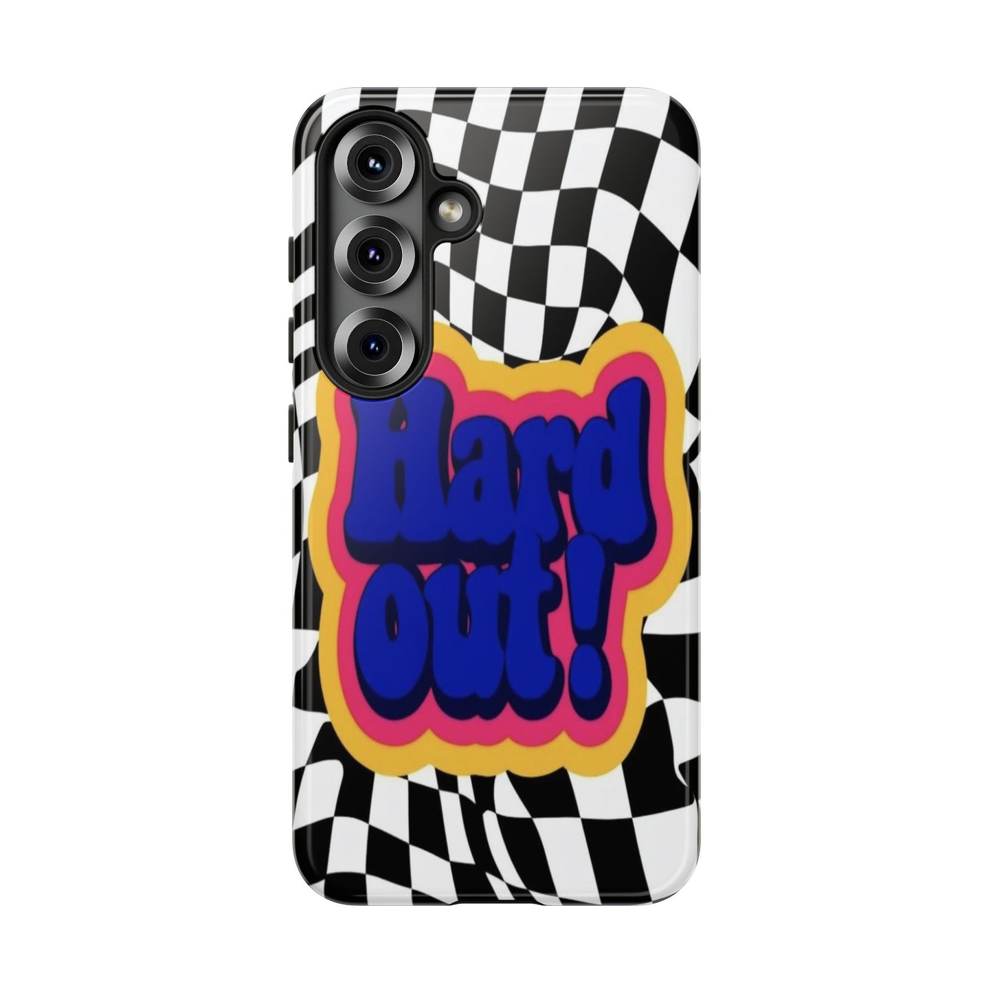 "Hard Out" Mobile Phone Case (blue)