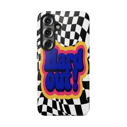 "Hard Out" Mobile Phone Case (blue)
