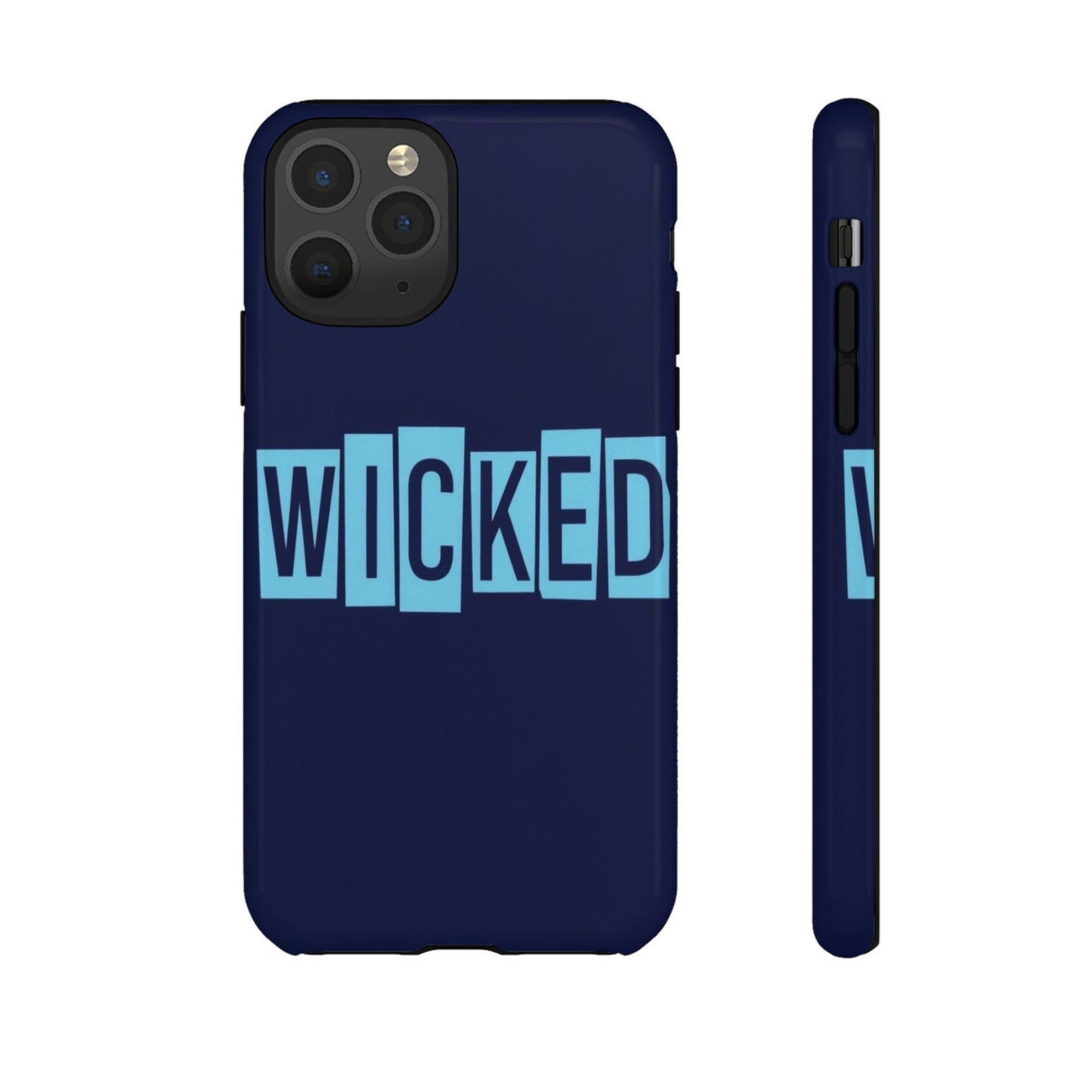 "Wicked" Mobile Phone Case (blue)