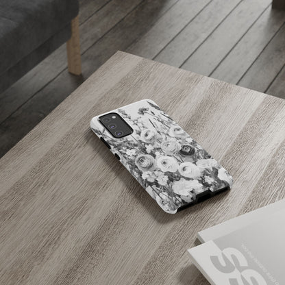 "Monochrome Muse" Mobile Phone Case
