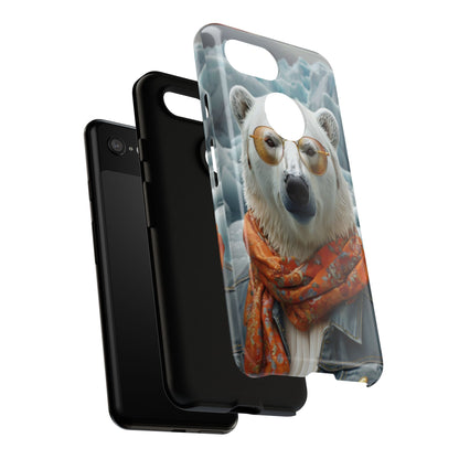 "Urban Zen Polar Bear" Mobile Phone Case
