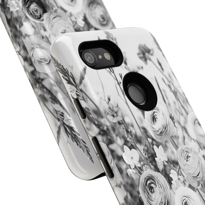 "Monochrome Muse" Mobile Phone Case