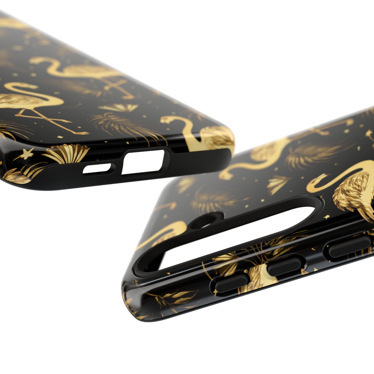 "Gold Flamingo" Mobile Phone Case