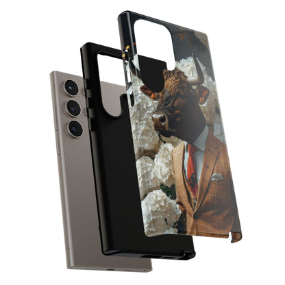 "The Genteel Bull" Mobile Phone Case