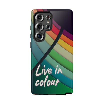 "Live in Colour" Mobile Phone Case