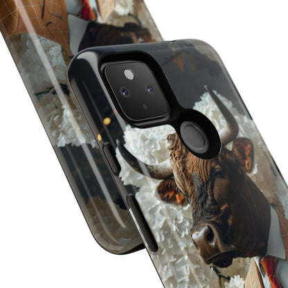 "The Genteel Bull" Mobile Phone Case