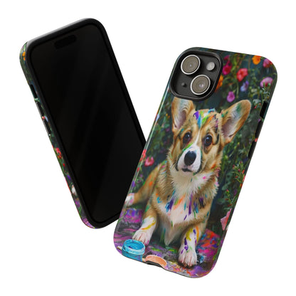 "Paint It Corgi" Mobile Phone Case