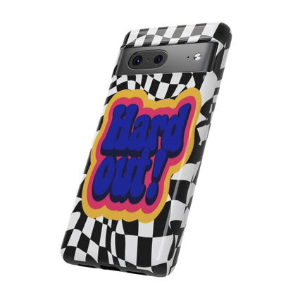 "Hard Out" Mobile Phone Case (blue)