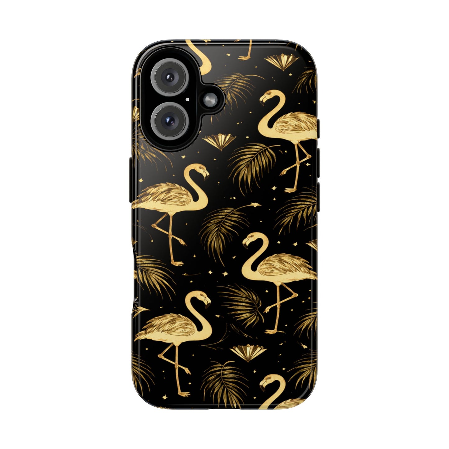 "Gold Flamingo" Mobile Phone Case