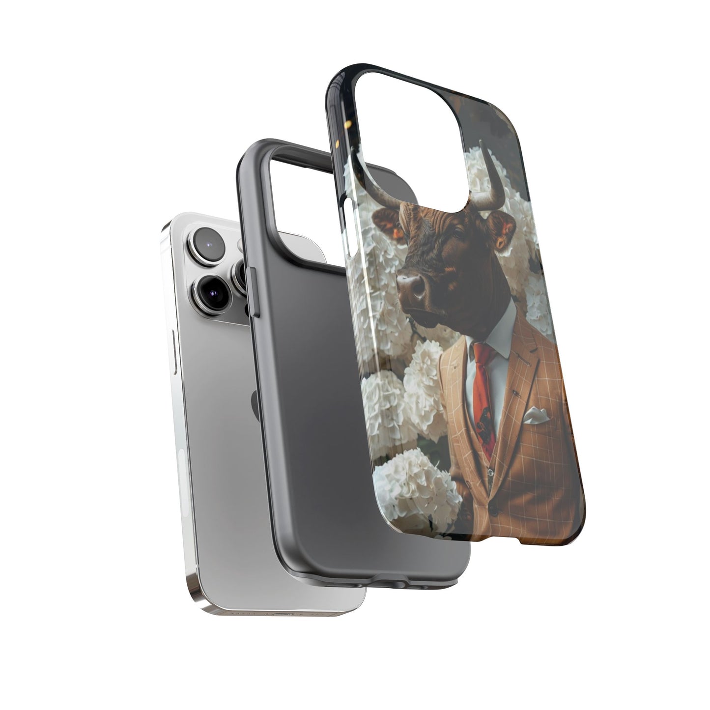"The Genteel Bull" Mobile Phone Case