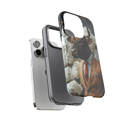 "The Genteel Bull" Mobile Phone Case