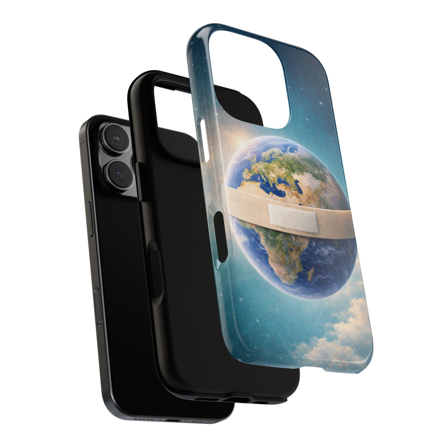 Earth Band Tough Case — Protective Planet Phone Case with Global Design