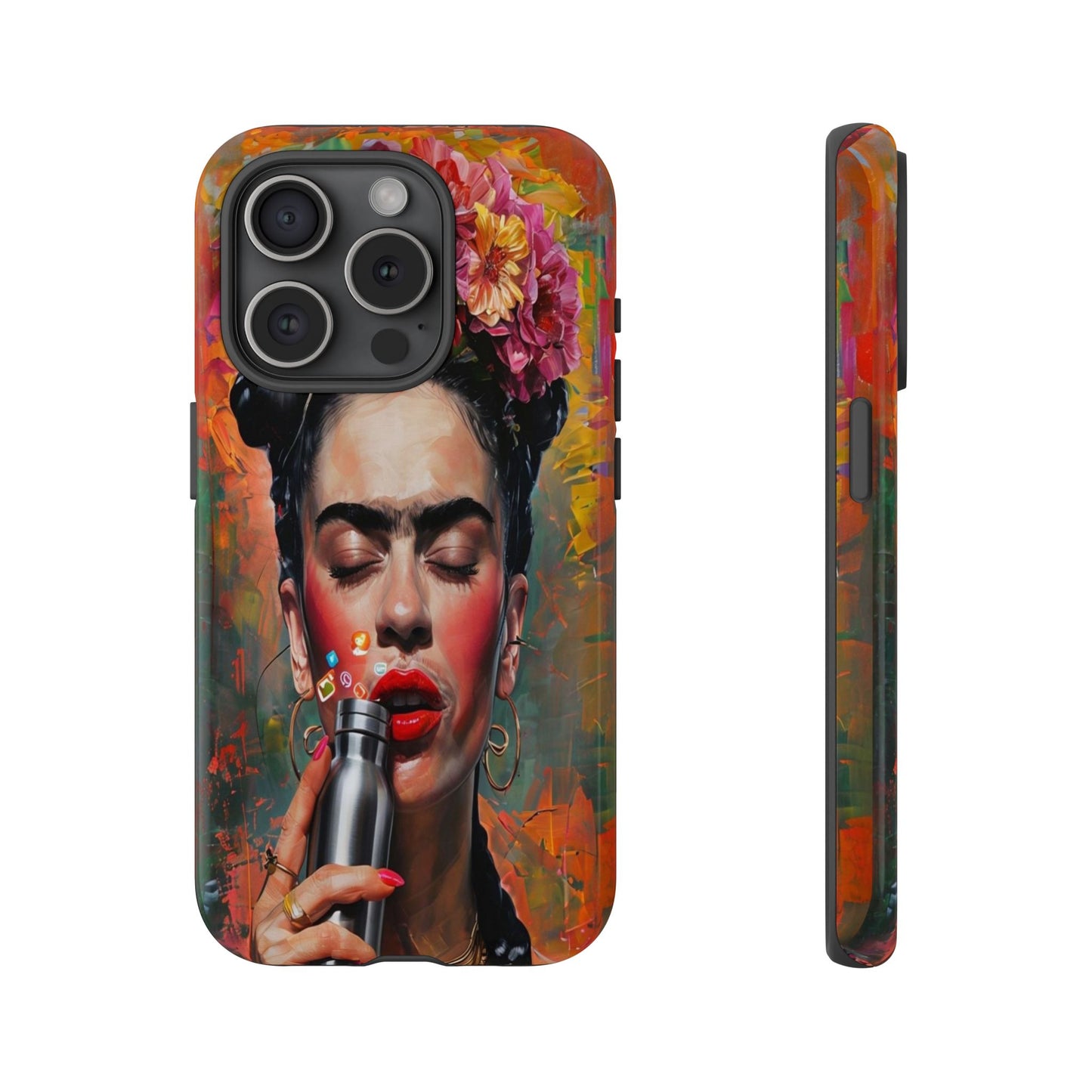 "Frida with a Flask" Mobile Phone Case