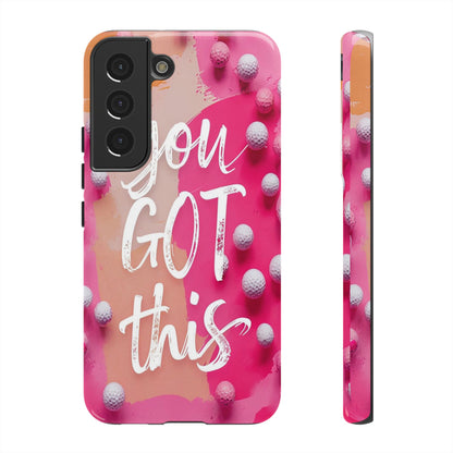 "You got This" (golf edition) Mobile Phone Case (pink)