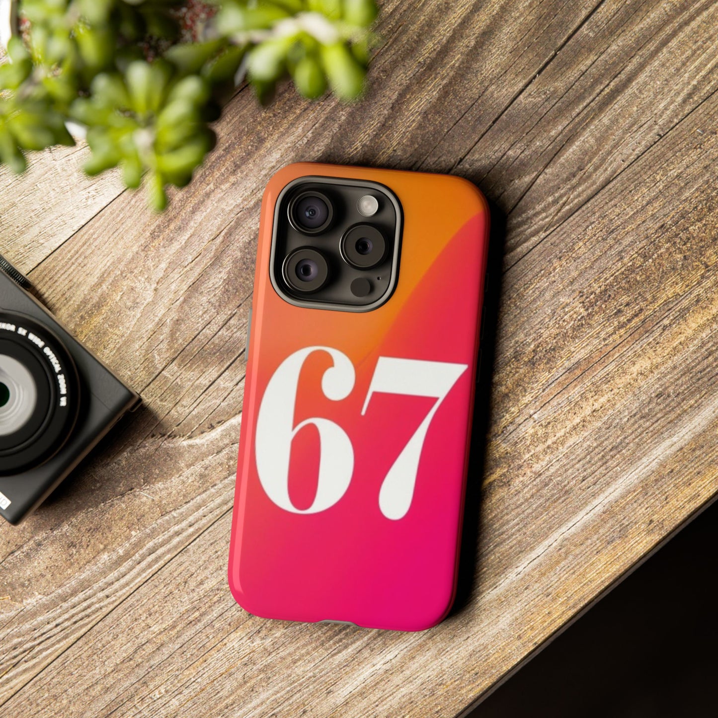 "67" Mobile Phone Case