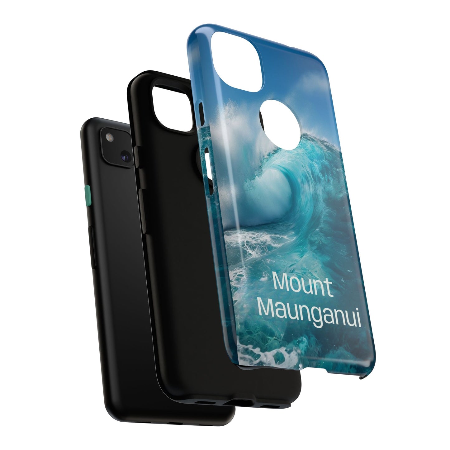 "Mount Maunganui" Mobile Phone Case (green)