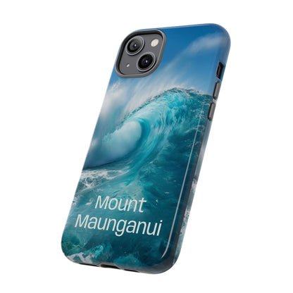 "Mount Maunganui" Mobile Phone Case (green)
