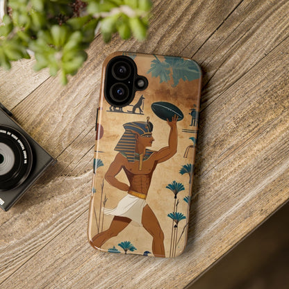 "Tutankhaman Takes the Pass" Mobile Phone Case