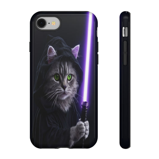 "Jedi Whisker" Mobile Phone Case (purple)
