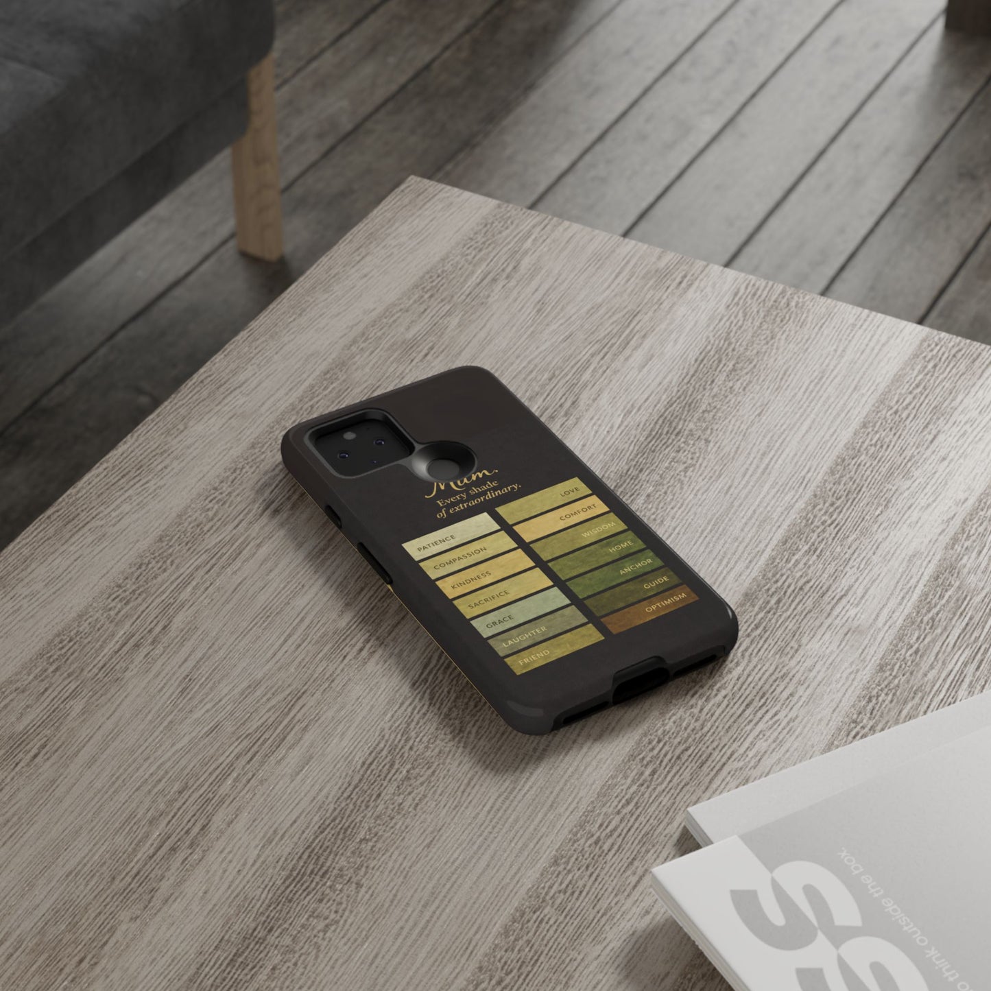 "Every Shade of Extraordinary" Mobile Phone Case (green)